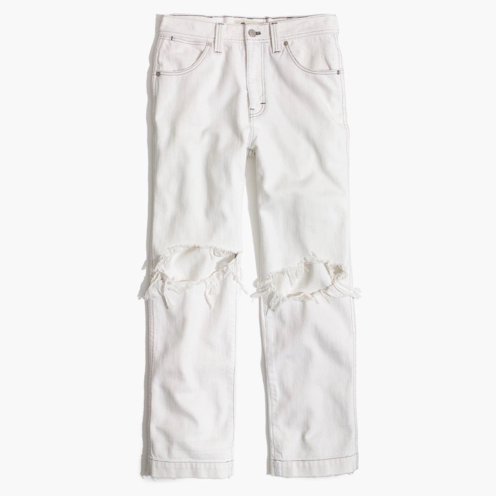 Madewell x Where I Was From Women’s Straight Denim Jeans. 100% Cotton. Size 25